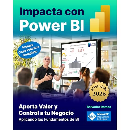 Impacta con Power BI Audiobook By Salvador Ramos cover art
