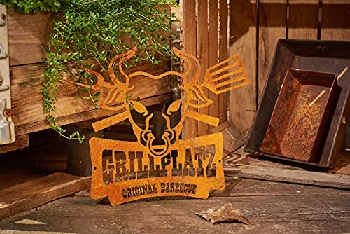 Rerum & Consilium Cartello per barbecue in effetto...