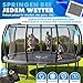KESSER® Trampolin Outdoor Ø 244/305/366/427 cm, GS-Zertifikat, Gartentrampolin für Kinder & Erwachsene <150 kg mit Sicherheitsnetz, inklusive Tasche, Leiter, Randabdeckung & gepolsterten Netzstangen