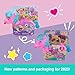 Polly Pocket Dolls & Playset with Pets & 25+ Surprise Accessories, Birthday Celebration Unicorn Partyland Playset, Hot Air Balloon Ride