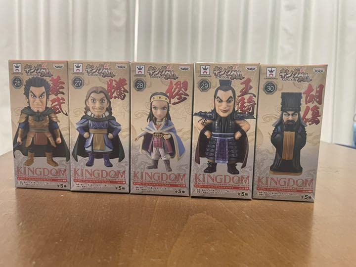 Amazon.co.jp: キングダム ワーコレvol6 5体セット ・蒙武・騰・摎・王 