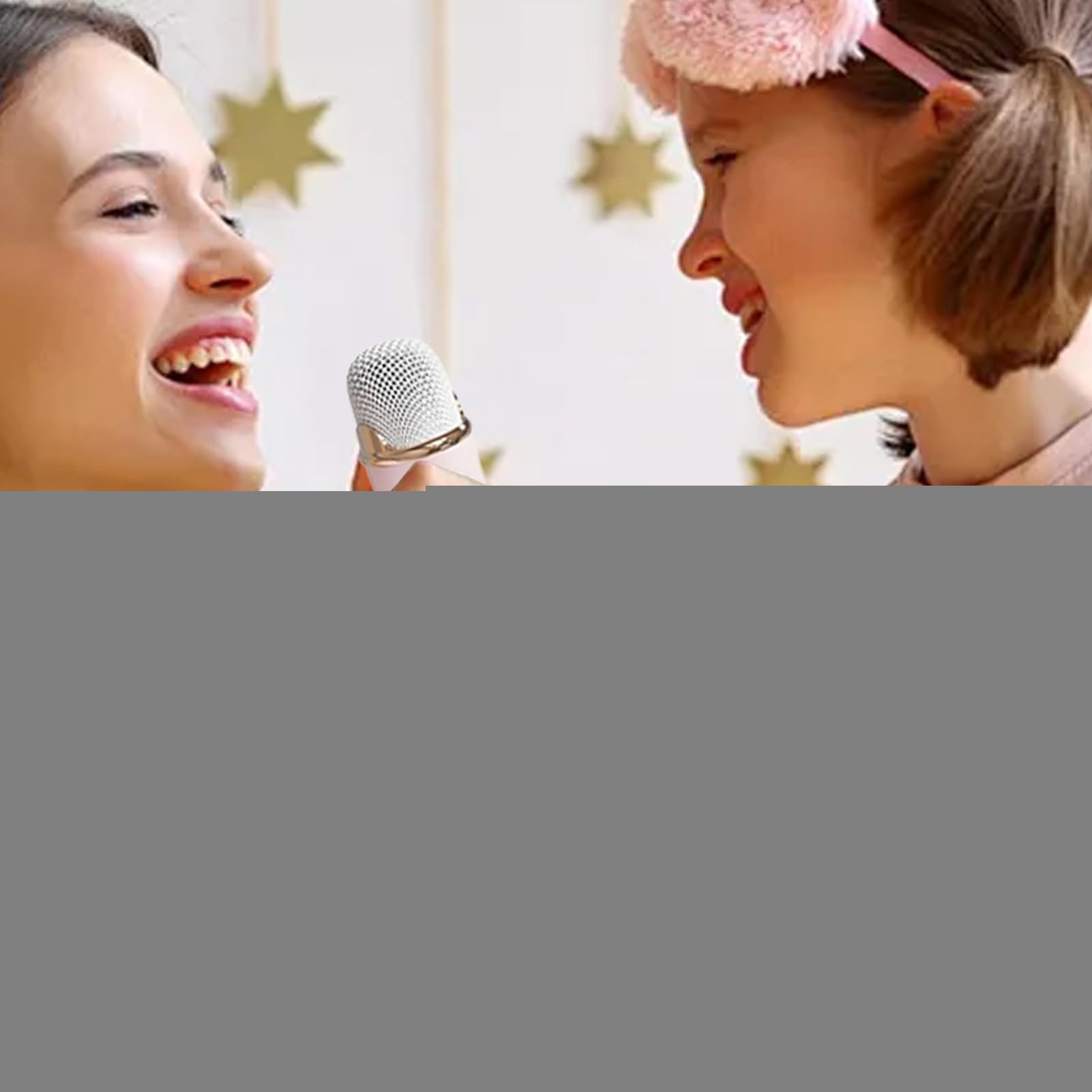 Juego de micrófono y Altavoz de Karaoke para niños, pequeño Altavoz de