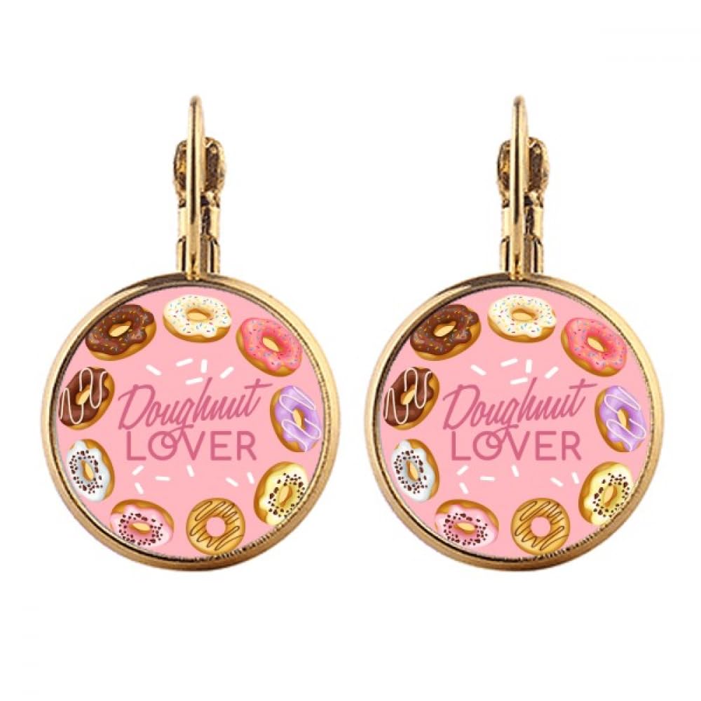 Boucles d'oreilles pendantes à clip or idéal pour un tea time chic