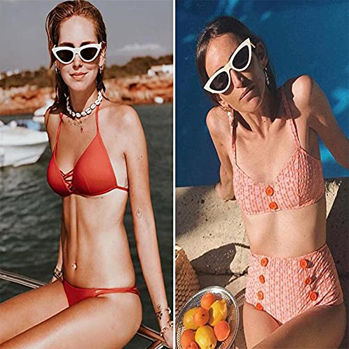 Mikqky 6 Pezzi Occhiali da Vista con Montatura a