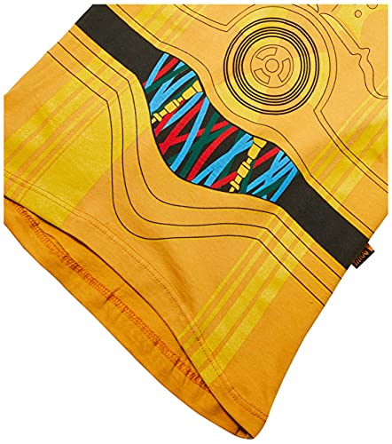 Camiseta star wars c3po infantil, Piticas, Criança Unissex, Girasol, 3