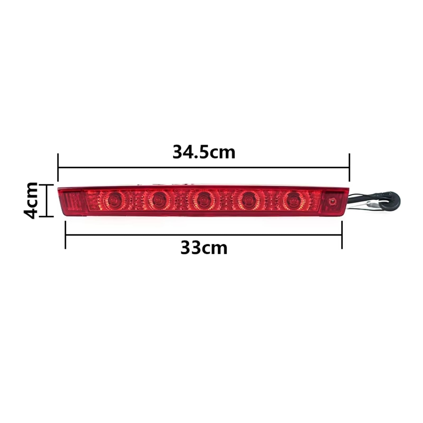 Tercera luz Freno Trasera Para Chevrolet Para Captiva 2008 2009 2010 2011 2012 2013-2015 Tercera Luz Trasera Freno 96626968 Coche De Alto Nivel Trasera LED Freno Stop