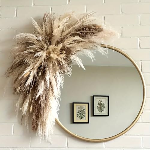 YN HI FLOWER Natural Dried Flower Wall Hanging,...