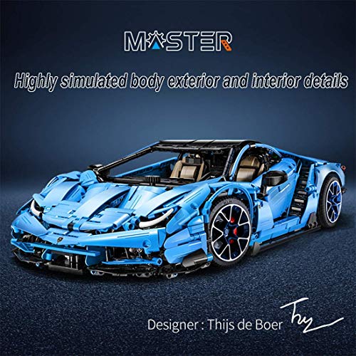 n.g. Home Decor Technic Car Building Set Centenario Super Sport Car 3842Pcs Bausteine Kompatibel mit Lego Technic… – Bild 8