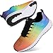 Youecci Scarpe da Corsa da Donna Scarpe da Ginnastica Leggero Indoor Outdoor Multisport Scarpe Traspirante Casual Sportive Fitness Jogging Running Sneakers Multicolore 40 EU