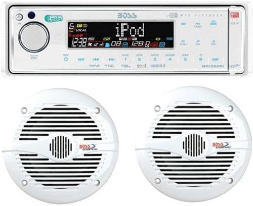 BOSS Audio Systems MCK1560.5 Combo Kit includes MR1560DI, MR50W, ...