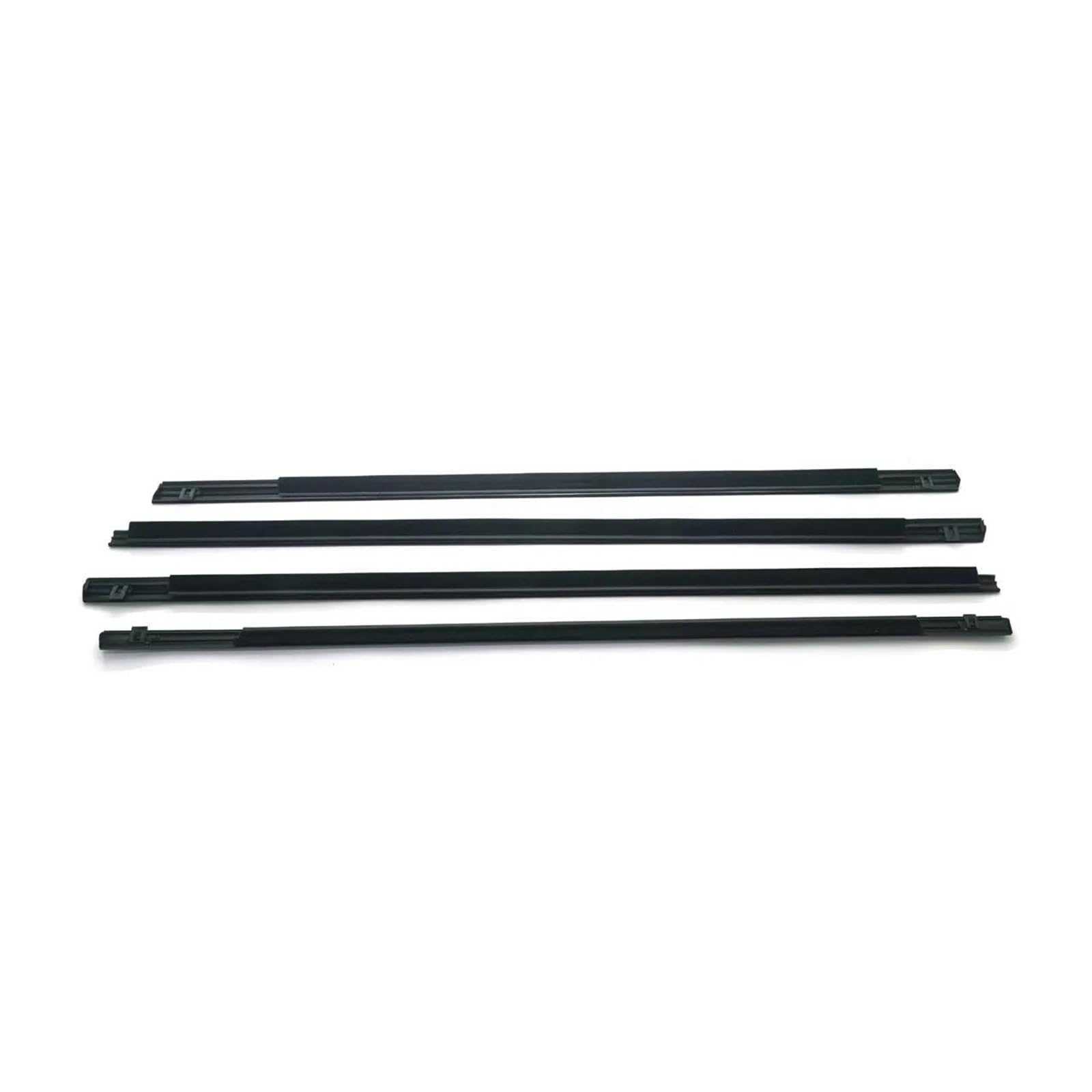 Yuqudgelky One Color For Nissan For X-Trail T30 2001-2007 Sealing Strip Belt Moulding Trim 4Pcs Car Outer Windows Rubber Weatherstrip