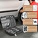 216-Piece Tool Set, Socket Wrench Set Mechanics Tools with 72-Tooth Reversible Ratchet, Tool Kit with Case for Automotive Repair, 1/4“ 3/8” 1/2