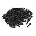 uxcell 100 Pcs 12.9 Steel Alloy Countersunk Hex Socket Knurled Pan Head Bolt Screw M2x7