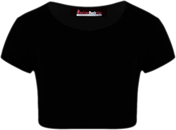 plain cropped t shirt