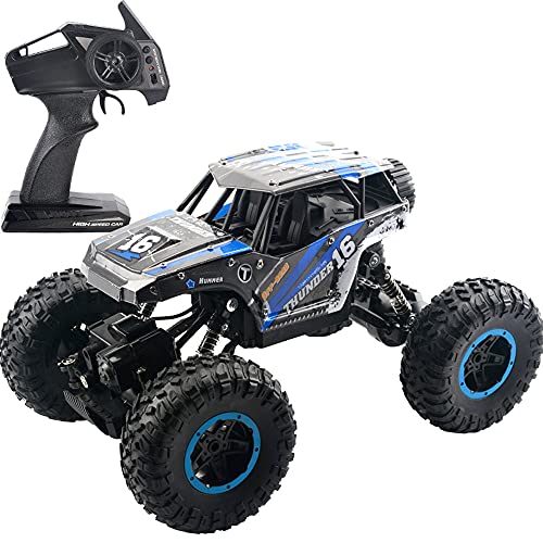 HEBXMF RC Buggy Bigfoot Monster Climbing RC Truck,4WD Off-road Remote Control Vehicle,2.4G High-speed Drift Racing Car,electric Model Toy Car,children's Gift