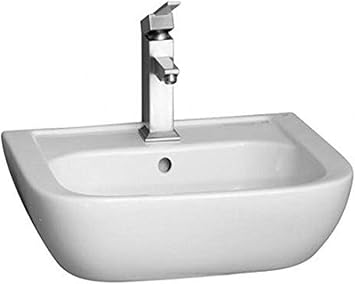 Caroline 550 Pedestal Lavatory 8" Widespread