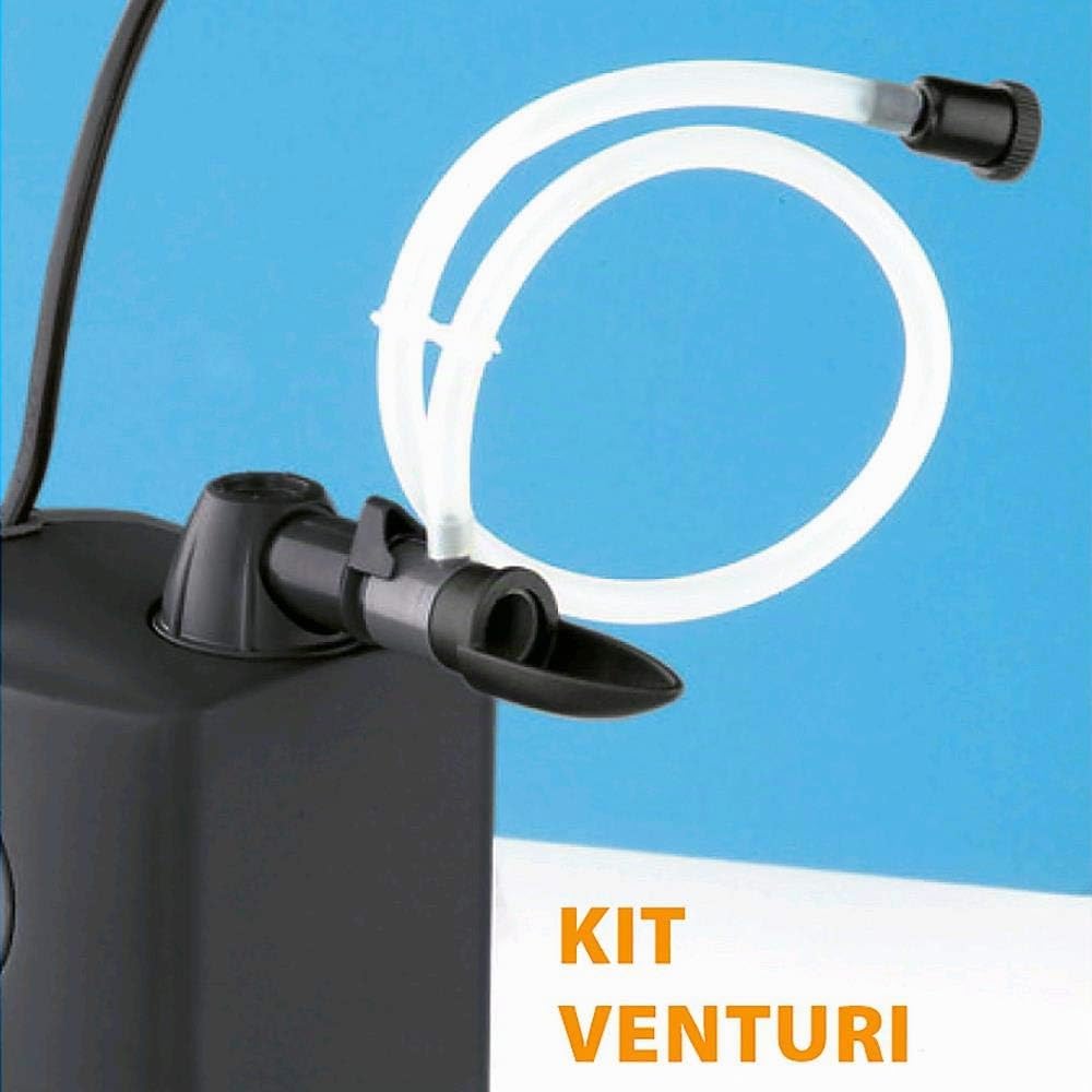Ferplast Filtro Interno Acquario BLUMODULAR 2, Design Modulare, 900 l/h, Spray Bar e Kit Venturi Inclusi