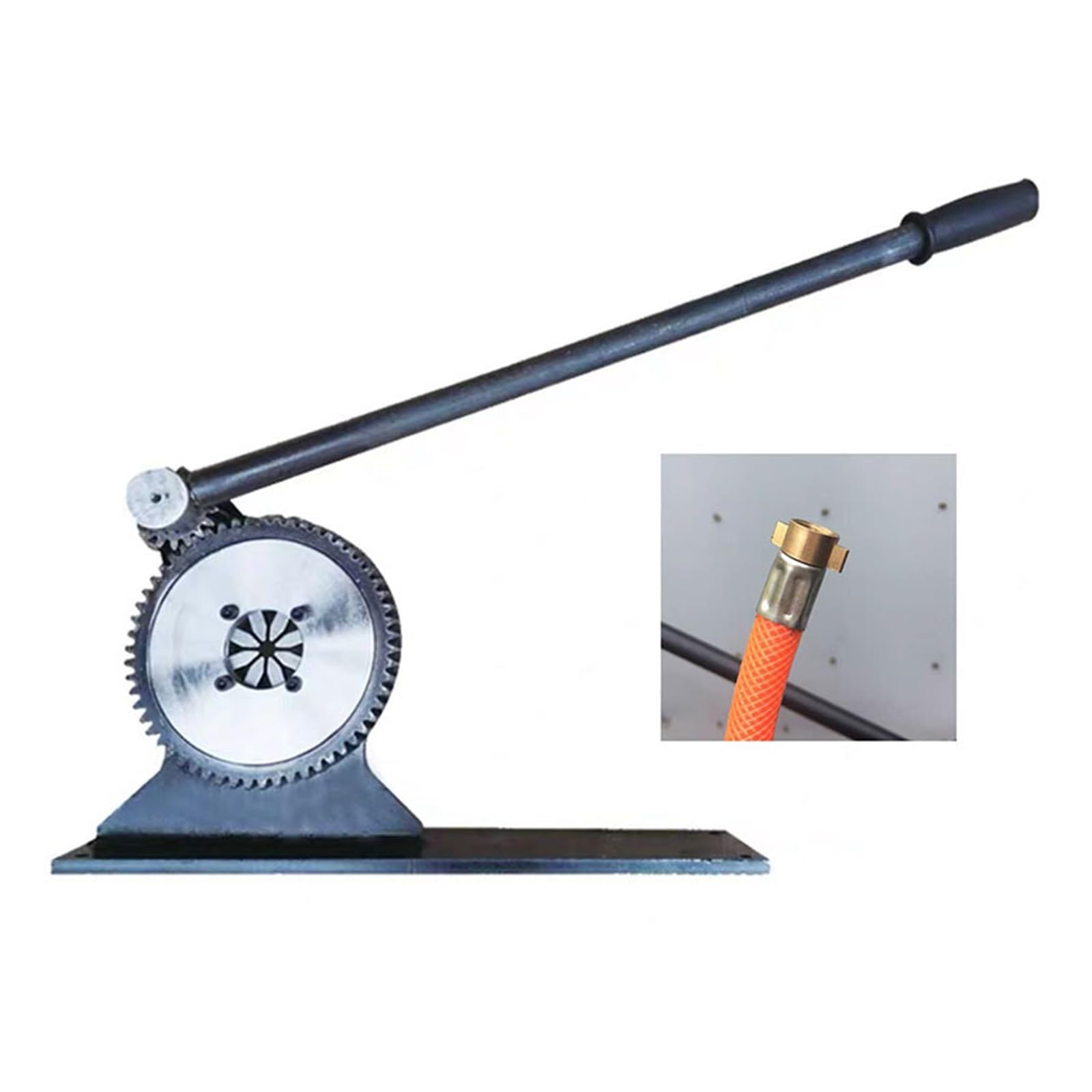Rsgxlfqzvak 8 Teeth Bending Machine, 6 Teeth/ Hydraulic Pipe Crimping Machine, Manual Hose Crimping Press Hose Bender For Plastic Pipe Cutting Machinery(8 Teeth)