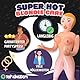 Aufblasbare Gummipuppe Frau - Sexpuppe - Sex Doll - Liebespuppen - Junggesellenabschied Männer - JGA Männer - Lebensgröße 150 cm - Blondie Care