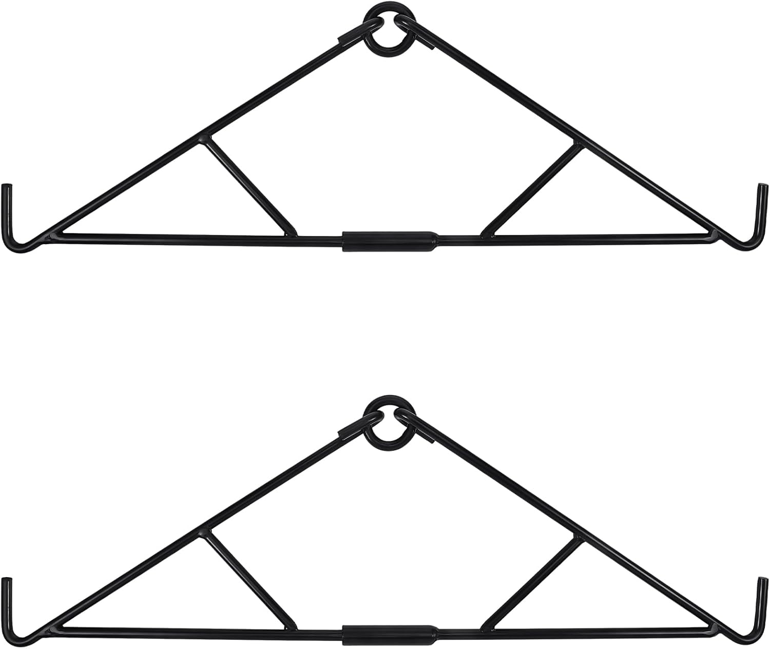 Gisafai 2 Pcs 700 Lbs Hunters Specialties Gambrel Deer Hanger Gambrel and Pulley Hoist Elk Deer Skinning Rack for Men Wild Hunting Deer Accessories