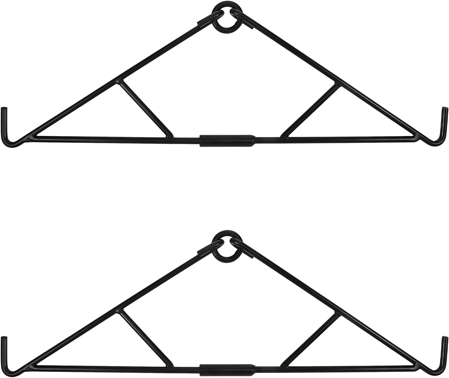 Gisafai 2 Pcs Deer Hanger Elk Hoist Pulley Lift System Deer Hoist Deer Hunting Hoist Pulley System Hanging Deer Gambrel for Men Max to 700 lb Wild Hunting Gifts Deer Hunting Accessories