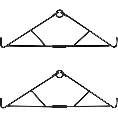 Gisafai 2 Pcs 700 Lbs Hunters Specialties Gambrel Deer Hanger Gambrel and Pulley Hoist Elk Deer Skinning Rack for Men Wild Hunting Deer Accessories