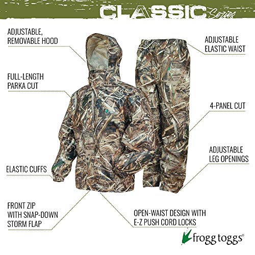 Image of FROGG TOGGS Men's Classic All-Sport 3-Layer Waterproof Breathable Rain Suit