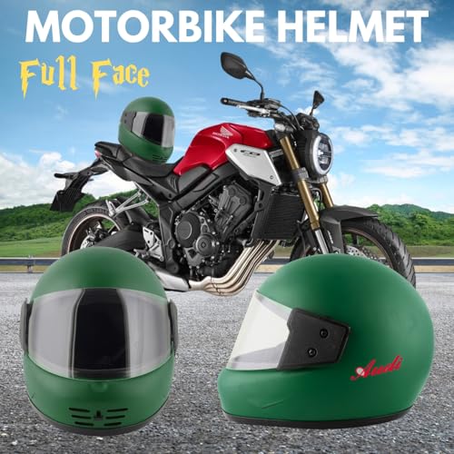 Image of Sage Square Audi Full Face Clear Visor Helmet | ISI Certified | High Standard Safety | Extra Comfort & Stylish