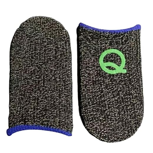 Manga de dedo para jogo, Mangas de dedo de jogo à prova de suor, Mangas de polegar para operação suave Extremamente finas, mangas de dedo cabem em dispositivos de tablet de telefone Puchen