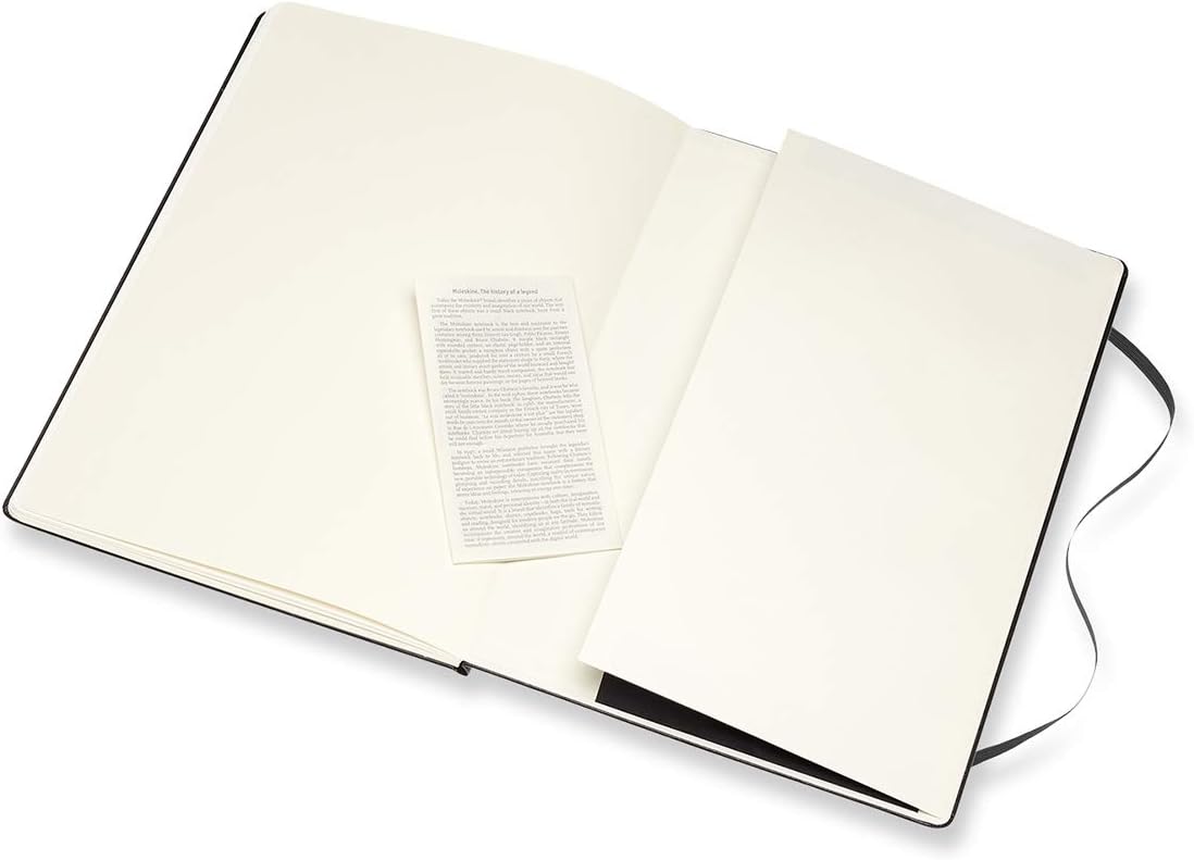 Moleskine Art Collection Watercolor Notebook, Hardcover, A4, Black, ARTBF837