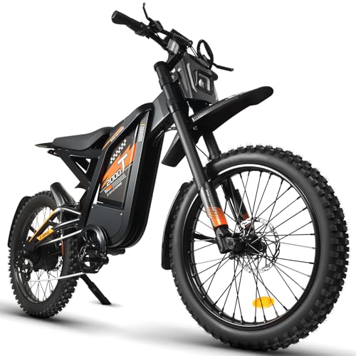 VTOKW Electric Dirt Bike for Adults, Electric Motorcycle...