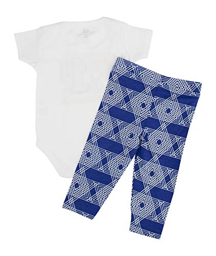Image of Baby Boys Girls 2pc Outfit Set Short Sleeve Bodysuit with Pants