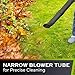 Mueller UltraStorm Cordless Leaf - Snow Blower, 130 MPH, 180 CFM Powerful Motor, Electric Leaf Blower for Lawn Care, Battery Powered Blower for Snow