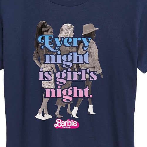 Barbie - Every Night is Girls Night - Women's Short Sleeve Graphic T-Shirt3
