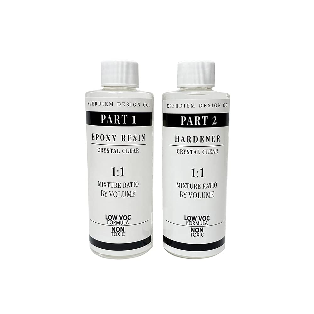Epoxy Resin + Hardener | 1:1 Formula (8oz Kit)