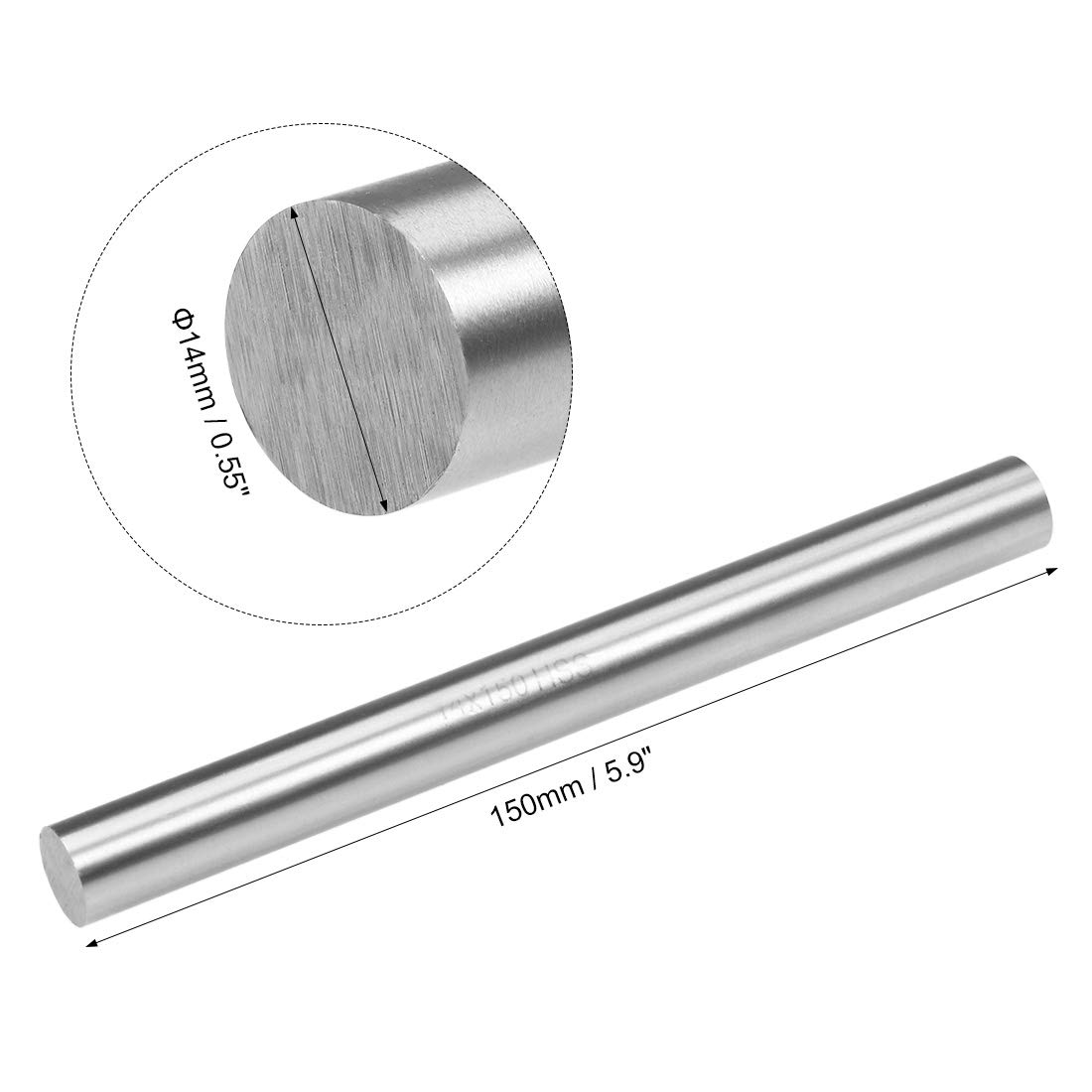 HSS Steel Rods - 14mm Lathe Bar Stock -2