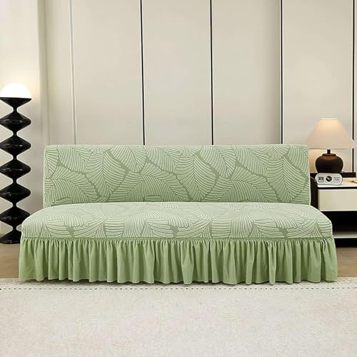 Housse de protection de canapé extensible et ajustée avec jupe