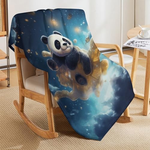 Couverture Panda en flannel pour des soirées cocooning chaleureuses - 8