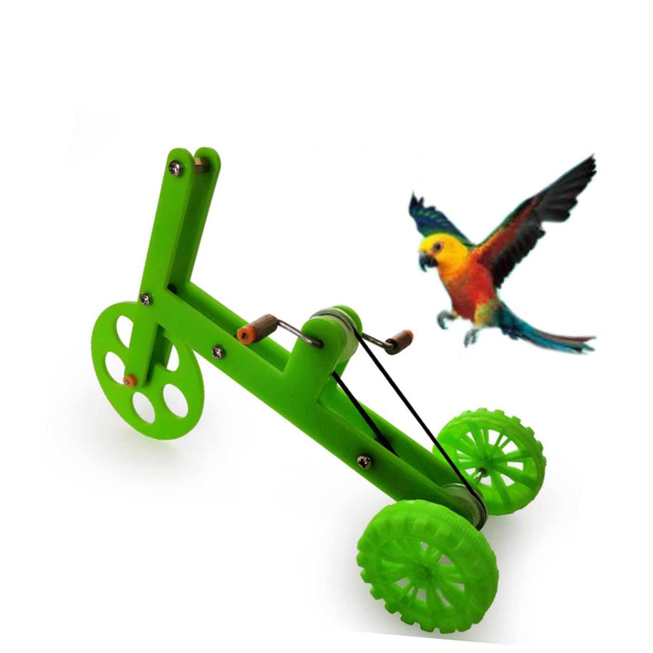minkissy 4 Sets Papagei Spielzeug Vogel Ausbildung Spielzeug Vogel Papagei Einfach Zu Bedienen