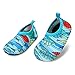 JIASUQI Babys Girls and Boys Comfort Walking Water Shoes for Outdoor Swimming River Fish Light Blue 6-12 Months