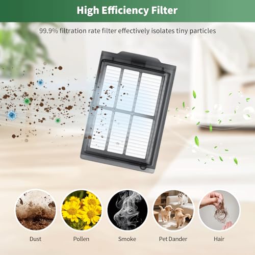 Image of 27 Pcs Replacement Parts for iRobot Roomba Plus 505 Combo /405 Combo Robot Vacuum Cleaner,Accessories Kit include 2 Main Brushes, 6 Dust Bags, 6 Mop Pads, 4 Filters, 8 Side Brushes and 1 Cleaning Tool