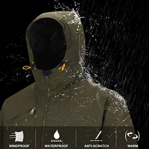 waterproof winter jacket mens