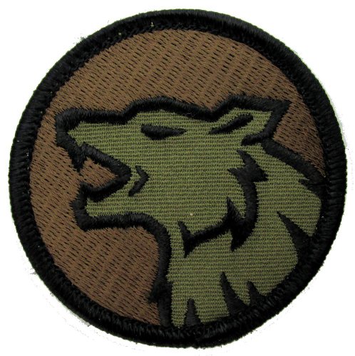 Wolf Head Morale Patch (Woodland (Forest))