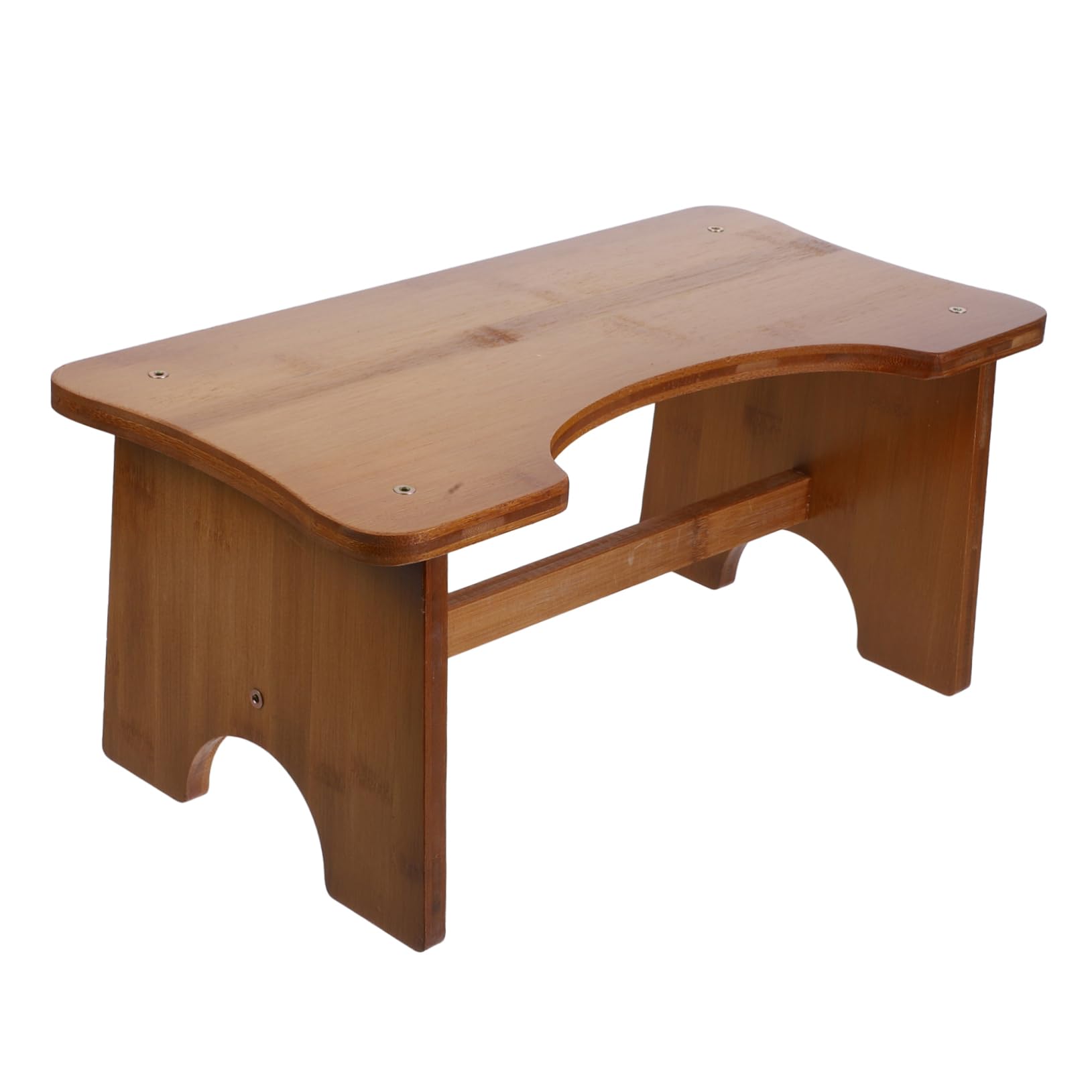 Yardwe Taburete para Inodoro Infantil de Material Sintético Rectangular, Compacto y Fácil de Limpiar, Adecuado para Baño y Niños