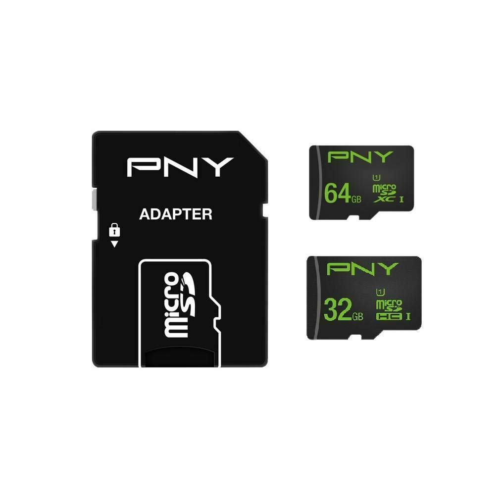PNY Twin Pack Micro SD 1 x 32 1 x 64