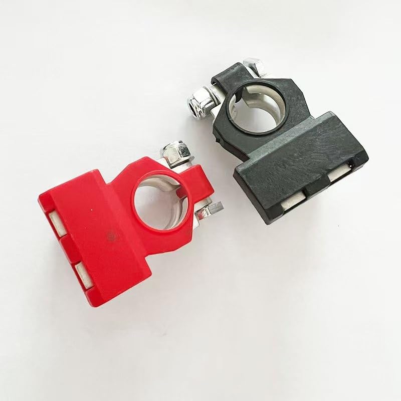 Miniatura 4 de Conectores universales de terminal de batería  Kit de abrazaderas de terminal de batería de coche resistentes, conectores de poste de batería