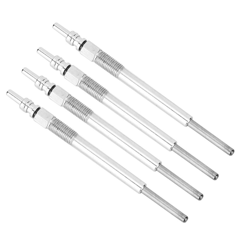 Bougies de Préchauffage pour 1.3 Multijet, 1.3 Bougies de Préchauffage Multijet 4Pcs Bougie de Préchauffage Chauffante 0100276008 Remplacement pour Doblo
