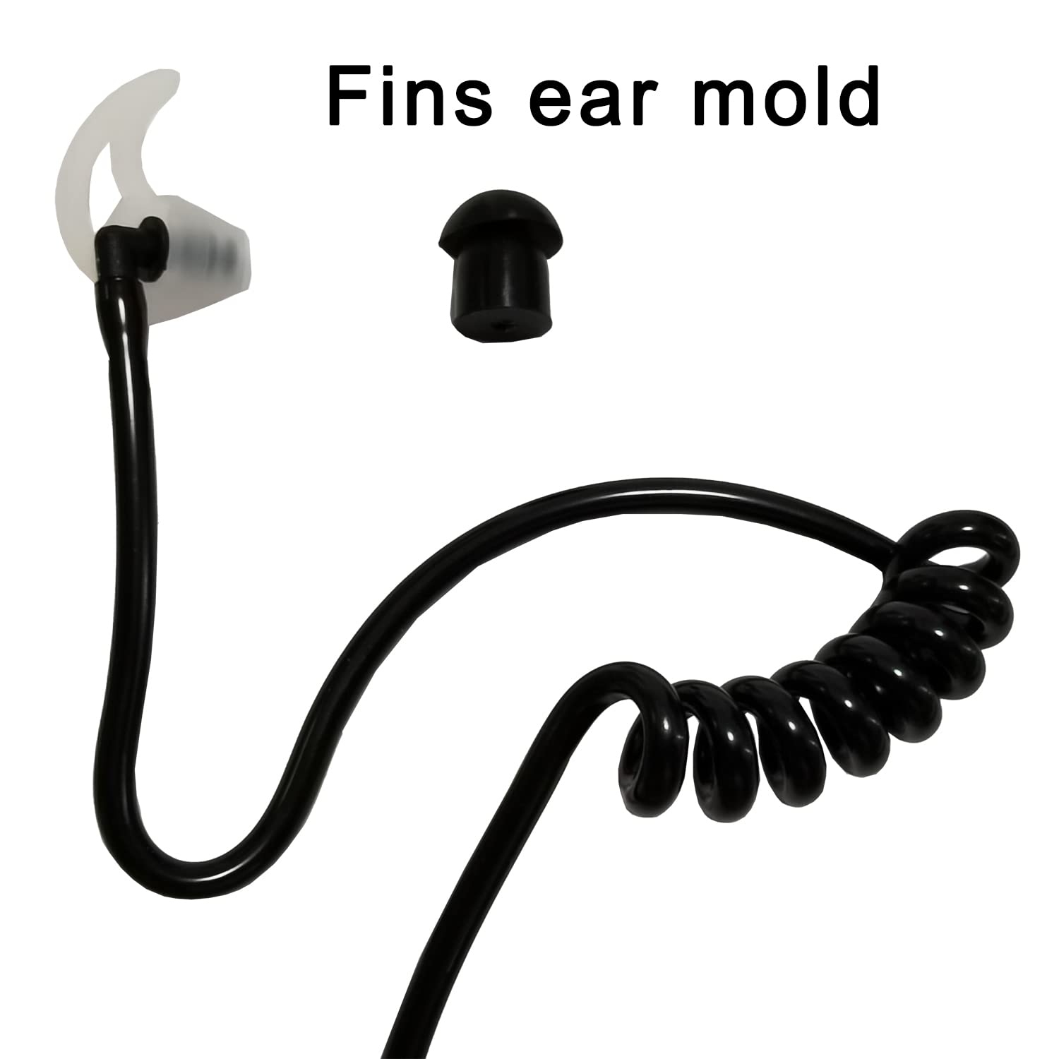 Casque Talkie-walkie - VBESTLIFE - Micro De Gorge - Tube Acoustique - Compatible Motorola GP88