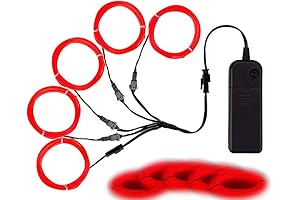 Bright LED Neon EL Wire Kit for Decorations