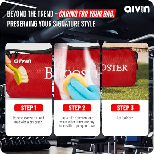 Image of Aivin Booster Multipurpose Gym Bag | Gym Bags | Adjustable Shoulder Bag for Men |Duffle Gym Bags for Men | Fitness Bag | Carry Bags | Sports & Travel Bag | Sports Kit | Duffle Bags Travel